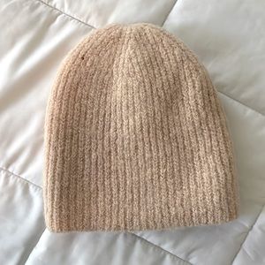 Madewell alpaca beanie hat